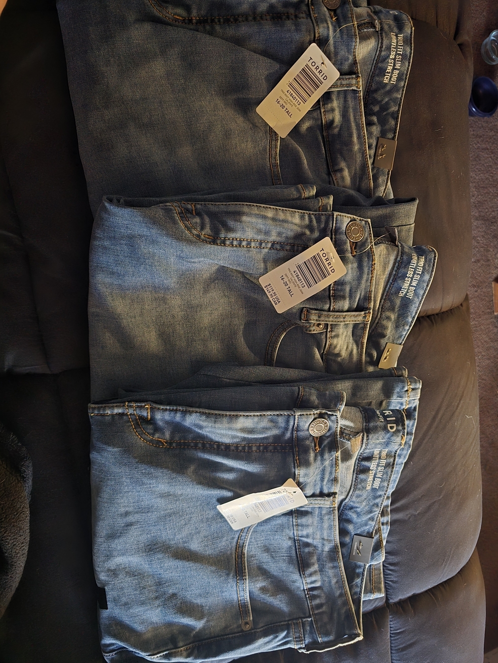 Torrid Trio Boot, High Rise Jeans. Set Of 3.